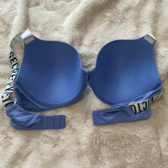 NWOT Victoria’s Secret T-Shirt Push-Up Full Coverage Padded Bra, 36D, Periwinkle - Picture 7 of 8